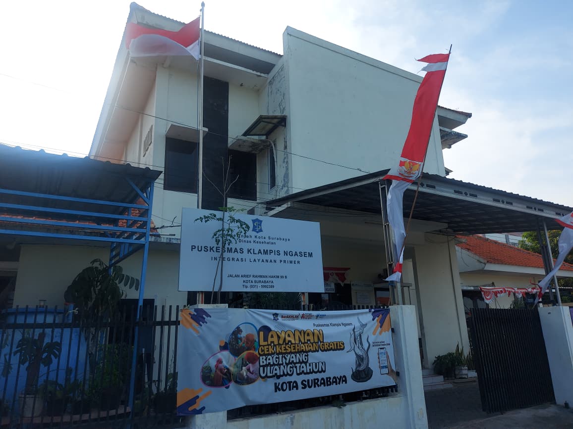 Foto Puskesmas Klampis Ngasem